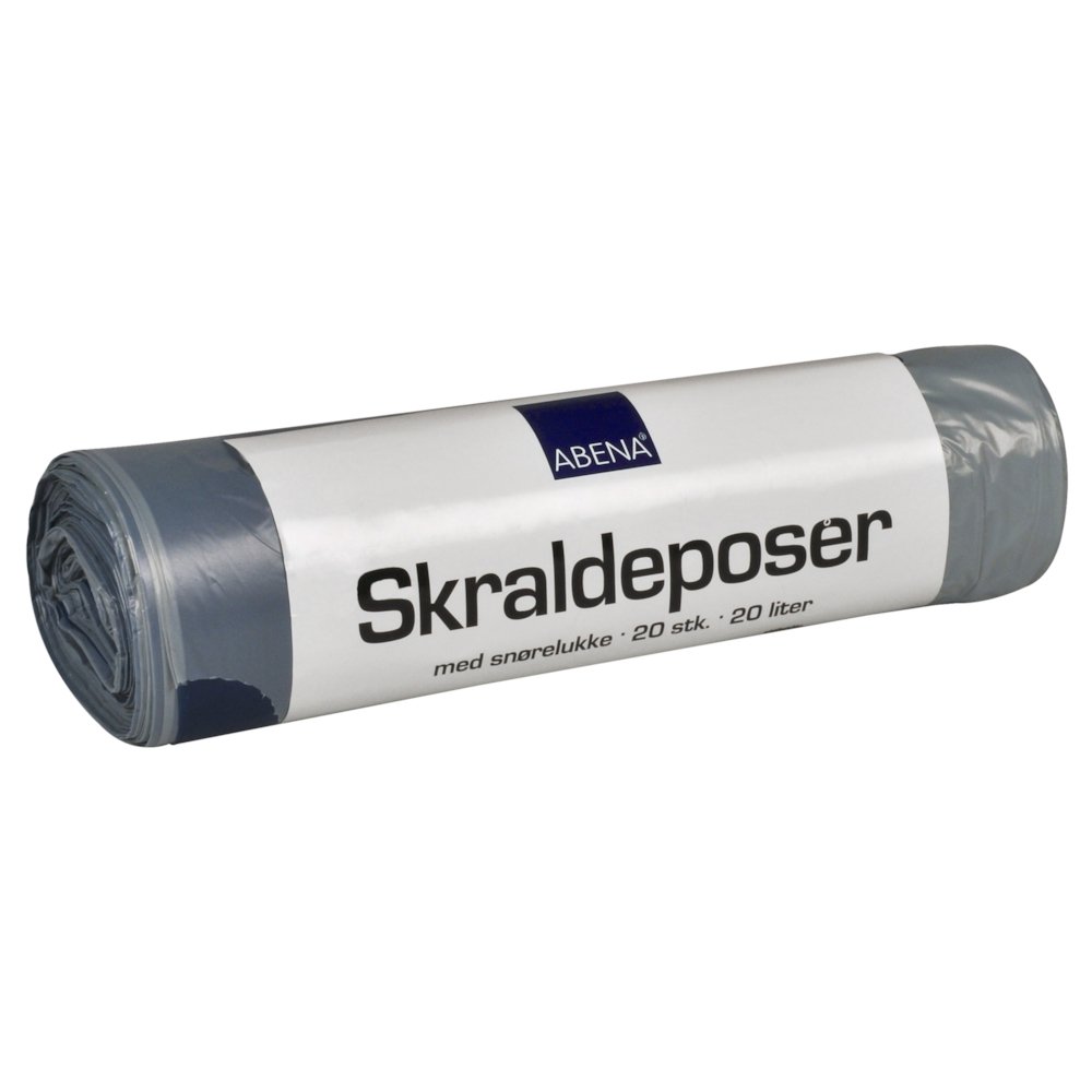 Affaldspose Med Snreluk 20 L