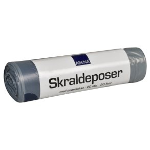 Affaldspose Med Snreluk 20 L